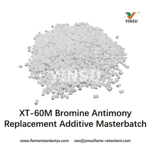 Additif de remplacement de l'antimoine Bromine Masterbatch XT-60M