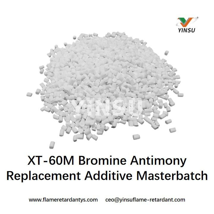 Additif de remplacement de l'antimoine Bromine Masterbatch XT-60M