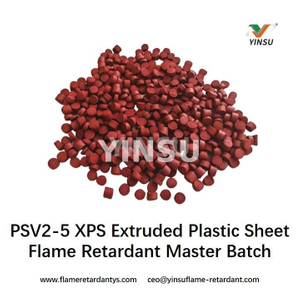 XPS EXTUDED PLASTIC FLAGE FLAME ENTRAUTANT MASTER BATCH / NON-HALONGE - PSV2-5
