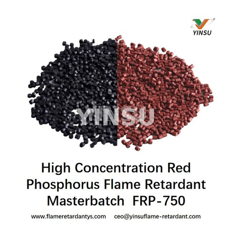 Masterbatch ignifuge FRP-750 de phosphore rouge de concentration élevée