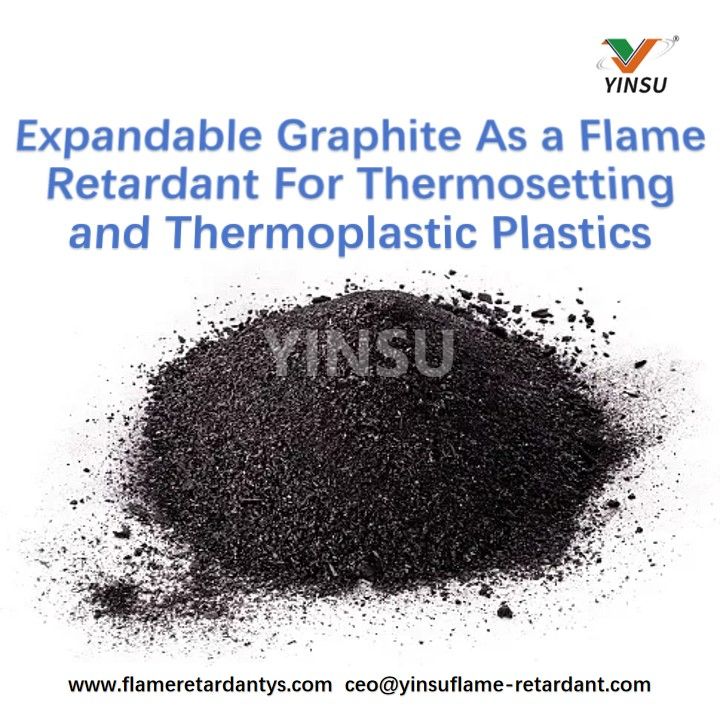 Graphite expansible comme ignifuge pour les plastiques thermodurcissables et thermoplastiques