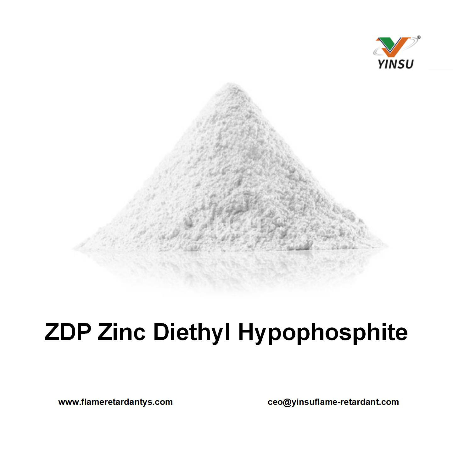 ZDP Zinc Diéthyl Hypophosphite PBT PET Filament / Filature / Tissu Polyster