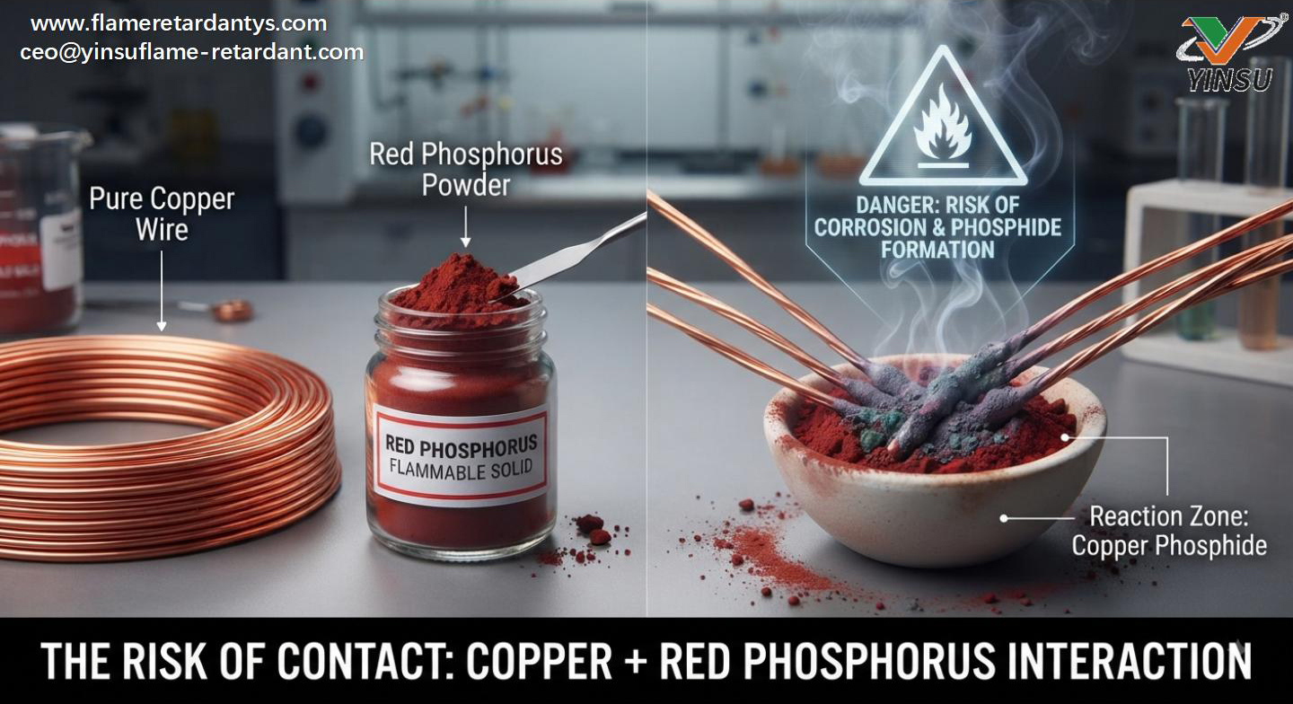 0815-LE RISQUE D'INTERACTION CONTACT CUIVRE + PHOSPHORE ROUGE