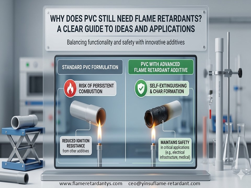 Pourquoi le PVC a-t-il encore besoin de retardateurs de flamme ? Un guide clair des idées et des applications