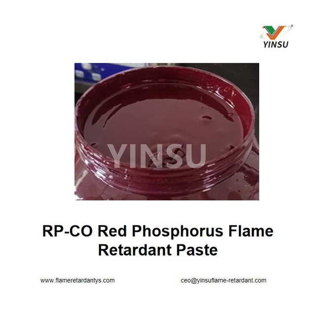 Pâte ignifuge au phosphore rouge RP-CO 