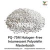 Mélange maître de polyoléfine intumescente sans halogène PQ-75M pour PP