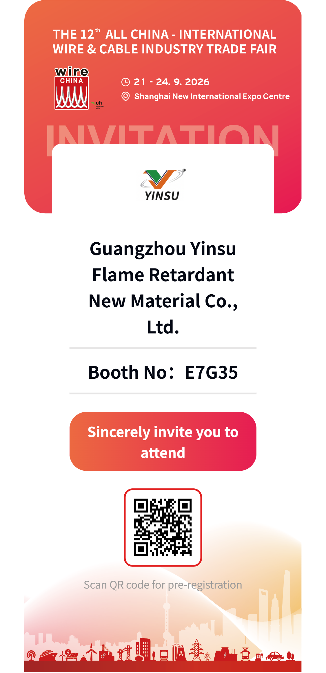 0820-Invitation au salon du c&acirc;ble Retardateurs de flamme pour c&acirc;bles et fils