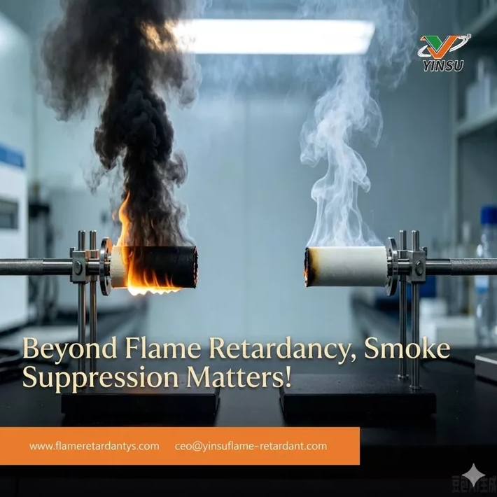 Au-delà de l’ignifugation, la suppression de la fumée est importante ! La technologie de combustion de PVC « Fixation de fumée formant du charbon » reconstruit les normes de sécurité des composés de câbles