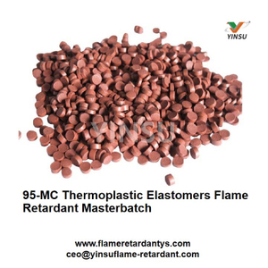 Mélange maître ignifuge pour élastomères thermoplastiques 95-MC